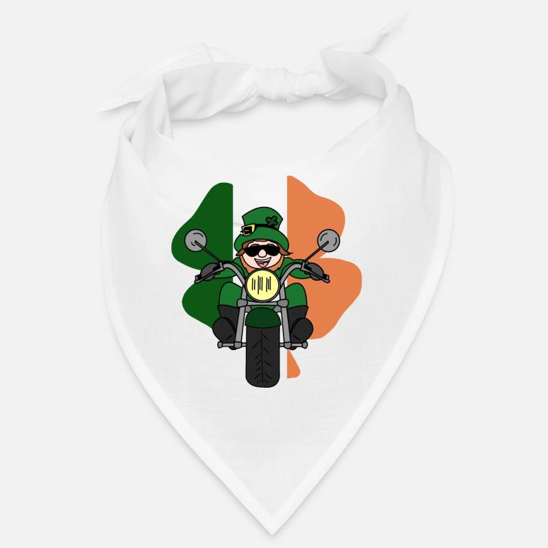 Leprechaun-Motorrad Bandana