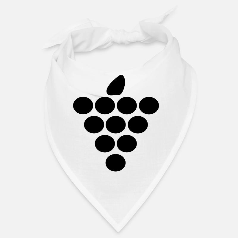 Weinstrasse - Bandana - Weiß