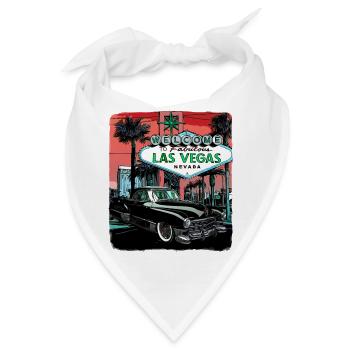 Las Vegas - Bandana - Weiß - Vorne