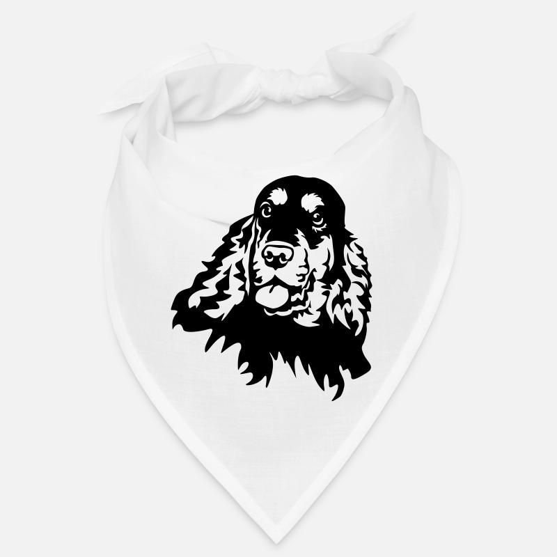 Cocker Spaniel Head Bandana