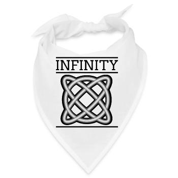 Infinity - Bandana - Weiß - Vorne
