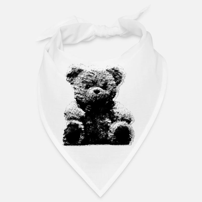 Câlin Jouet Ours Mignon Dessin Animé Drôle Bébé Bandana