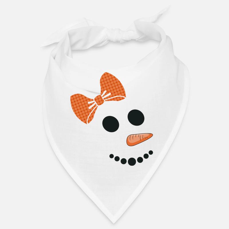 Schneefrau Schneemann Bandana