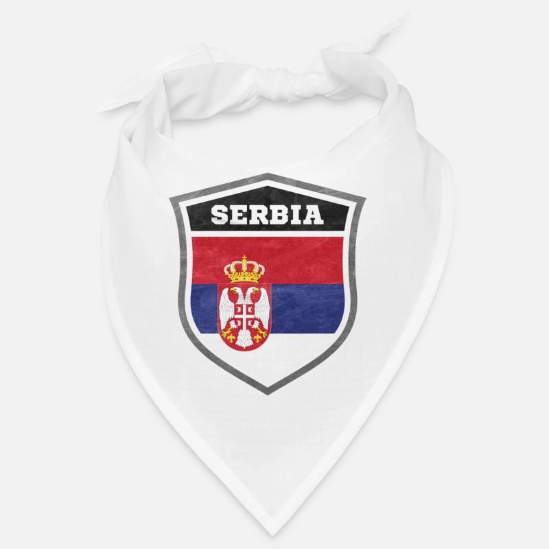 Serbien Schild Logo Emblem Bandana