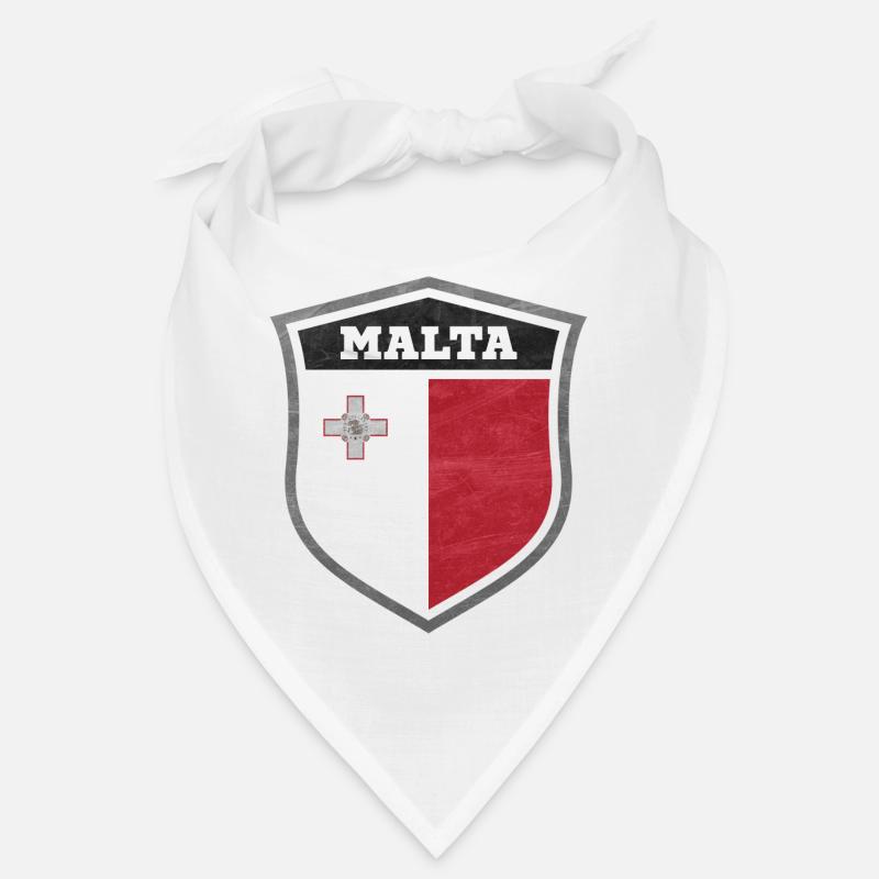 Malta Schild Logo Emblem Bandana