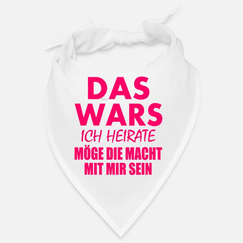 Das wars ich heirate Bandana