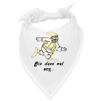 Zwerg comic - Bandana - Weiß - Vorne