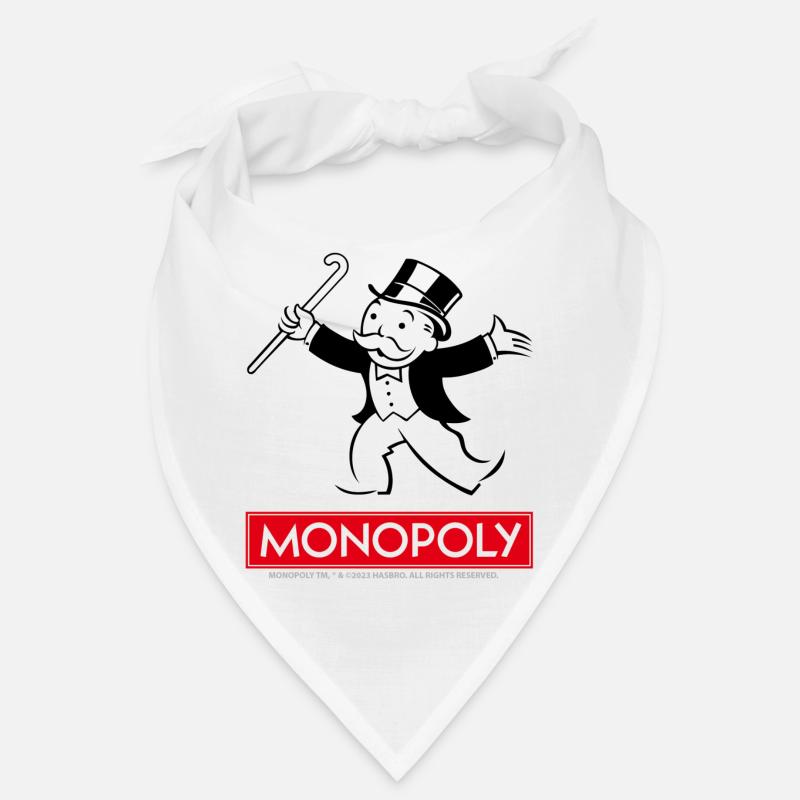 Monopoly Logo Classique Avec Mr. Monopoly Bandana