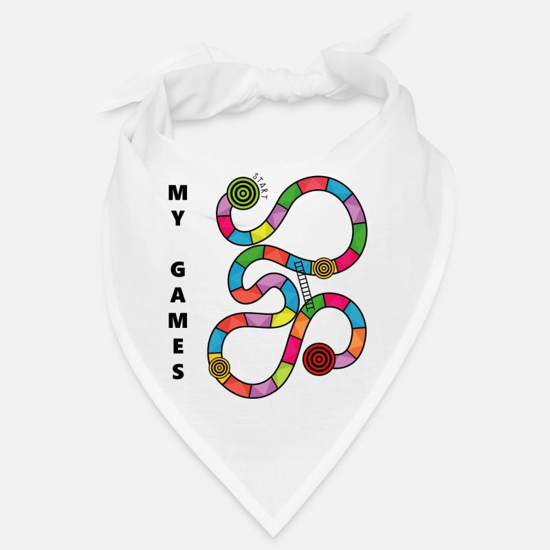 Boardgame Chess Backgammon Game Night Bandana