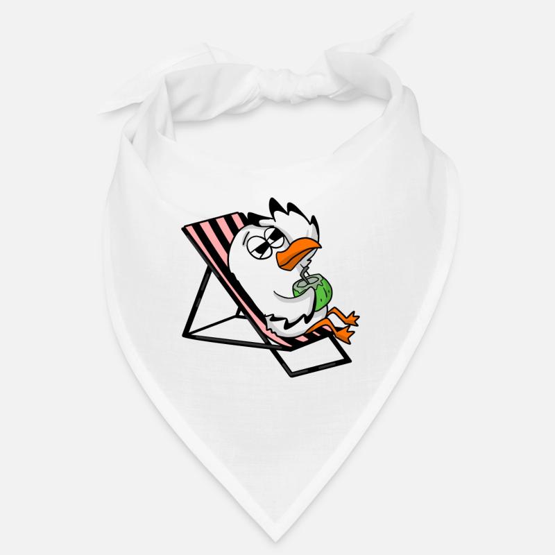 Möwe - Bandana - Weiß