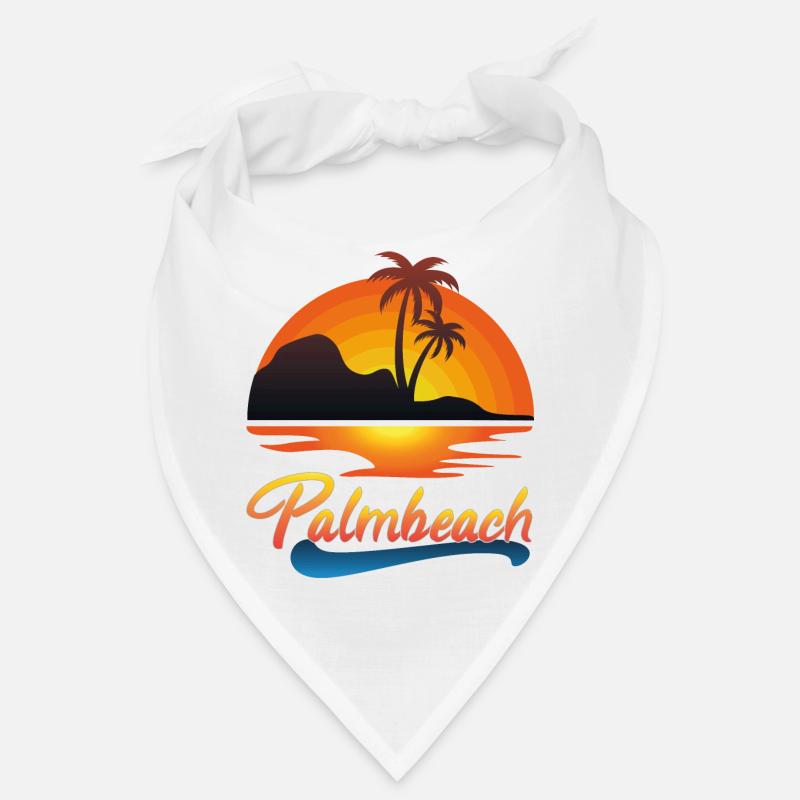 Palmbeach Sunset Design Bandana