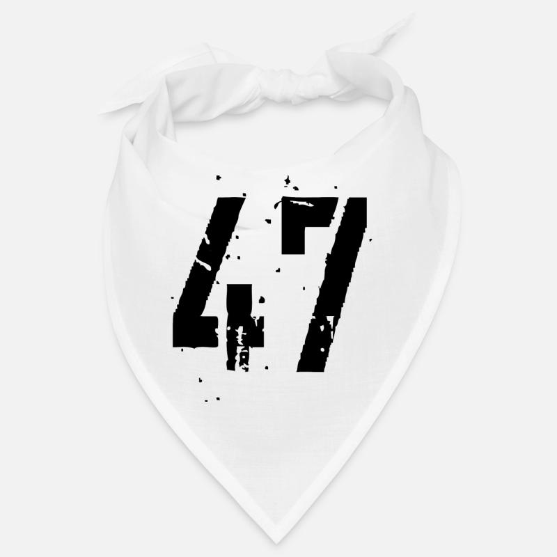 47 Number 47 Bandana
