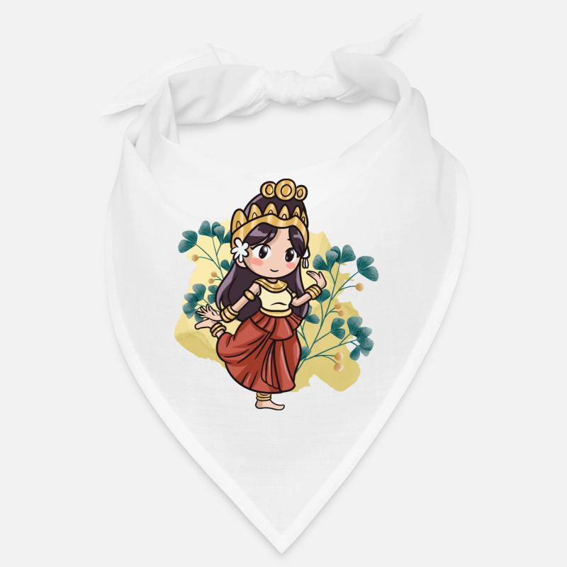 Cambodia Tradition Dance Khmer Apsara I Gift Bandana
