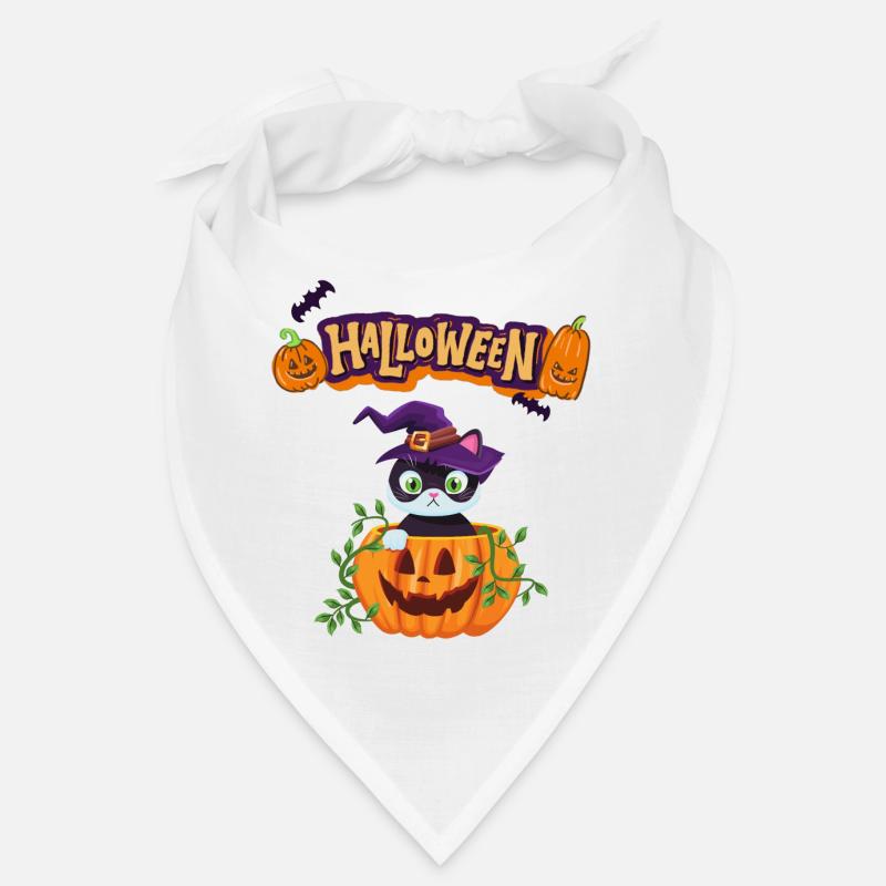 halloween, citrouille, sorcellerie Bandana