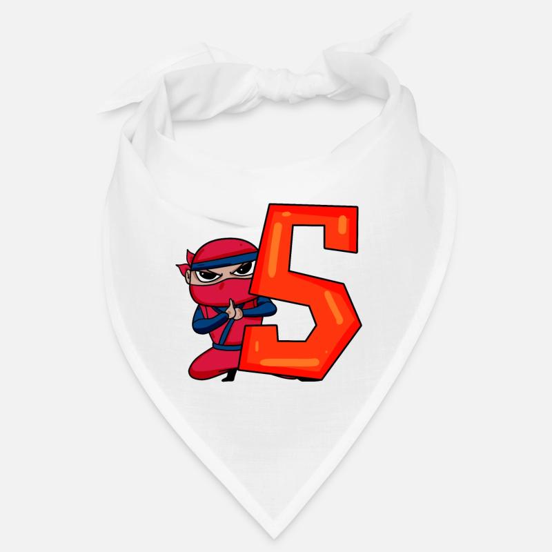 5. Geburtstag Junge 5 Jahre alt Ninja Bandana