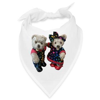 Josefine & Finn im Herbstkleid - Bandana - Weiß - Vorne