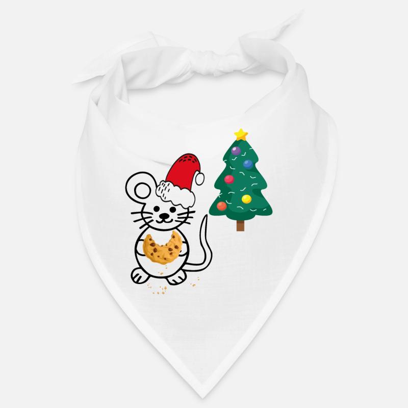 Christmas, Christmas Tree, Mouse Bandana