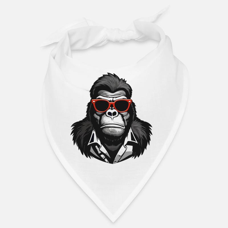 Gorilla, Affe, Primat Bandana