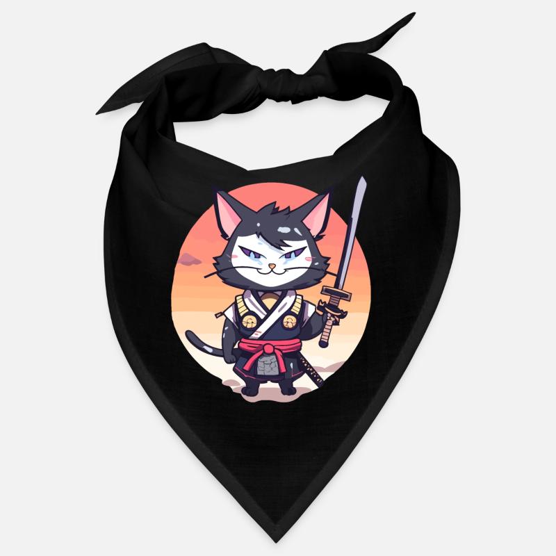 Samurai Cat #37 Bandana