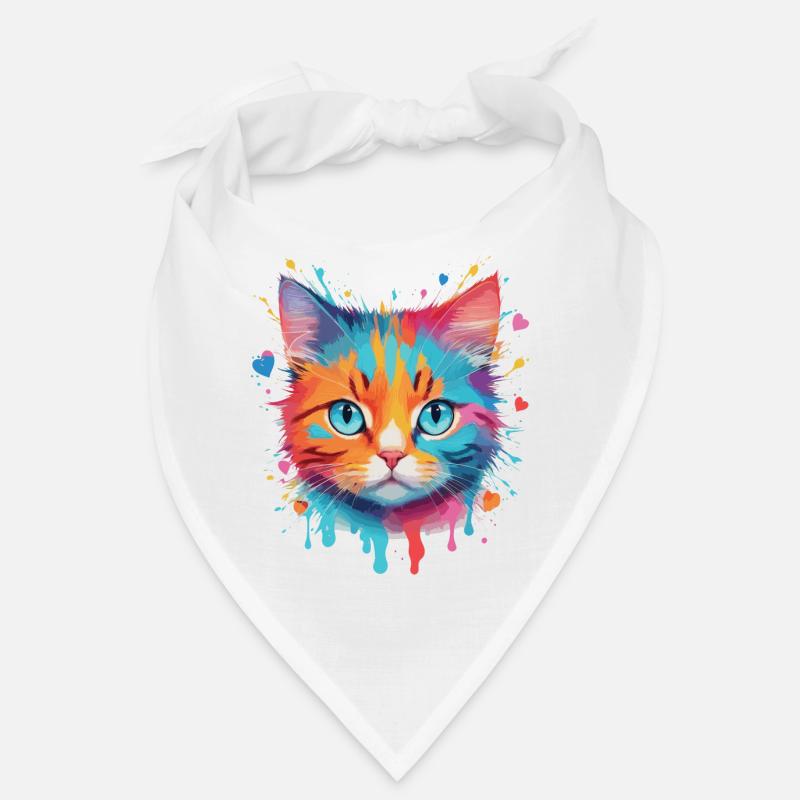 Chat mignon Bandana