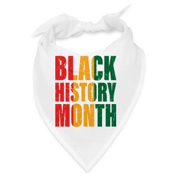 Black History Month - Bandana - Weiß - Vorne