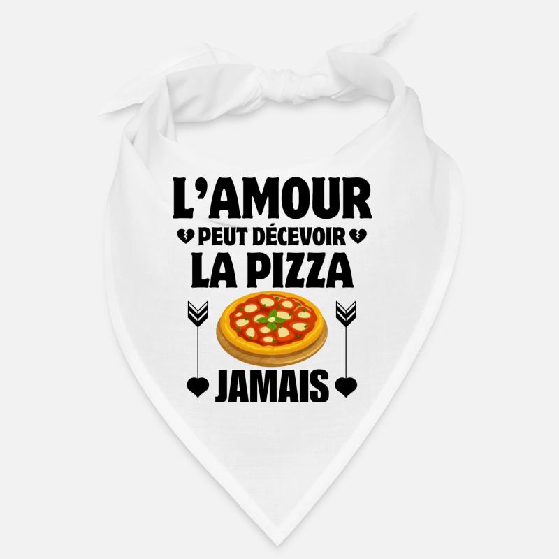 Pizza, Pizza Fan, Pizza Eater Bandana
