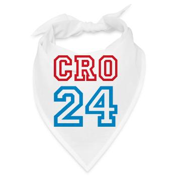 Croatia Kroatien - Bandana - Weiß - Vorne