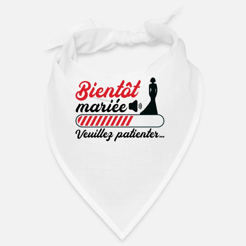 Bald heiraten Bitte warten Bandana