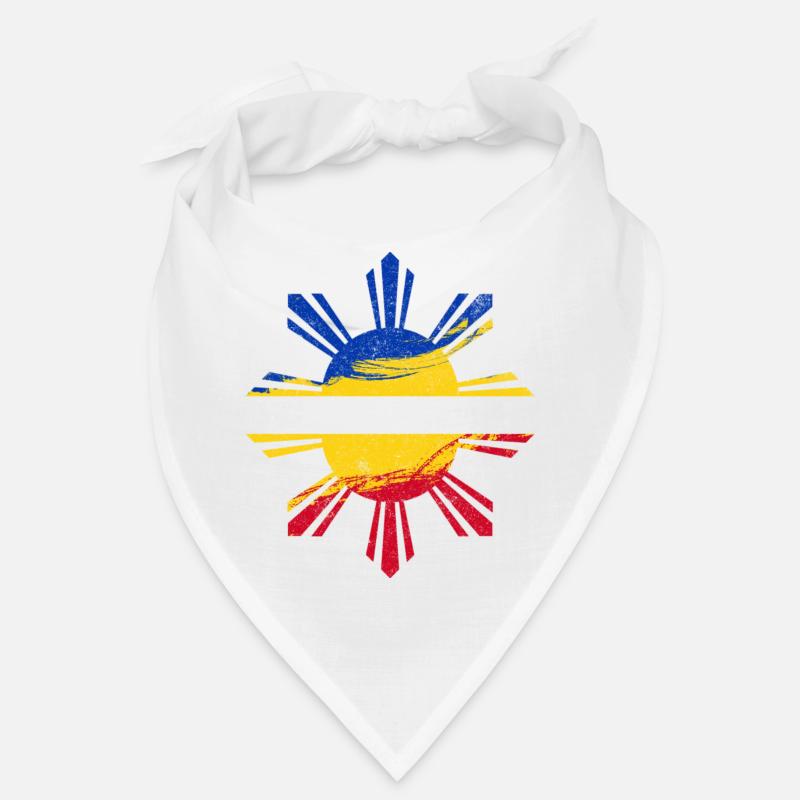 Philippinen Filipino Flagge Stolz I Geschenk Bandana