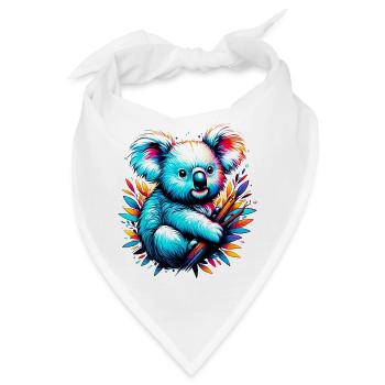 Koala - Bandana - Weiß - Vorne