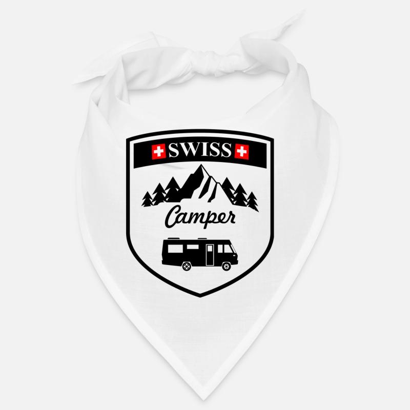 Integral Swiss camper black Bandana