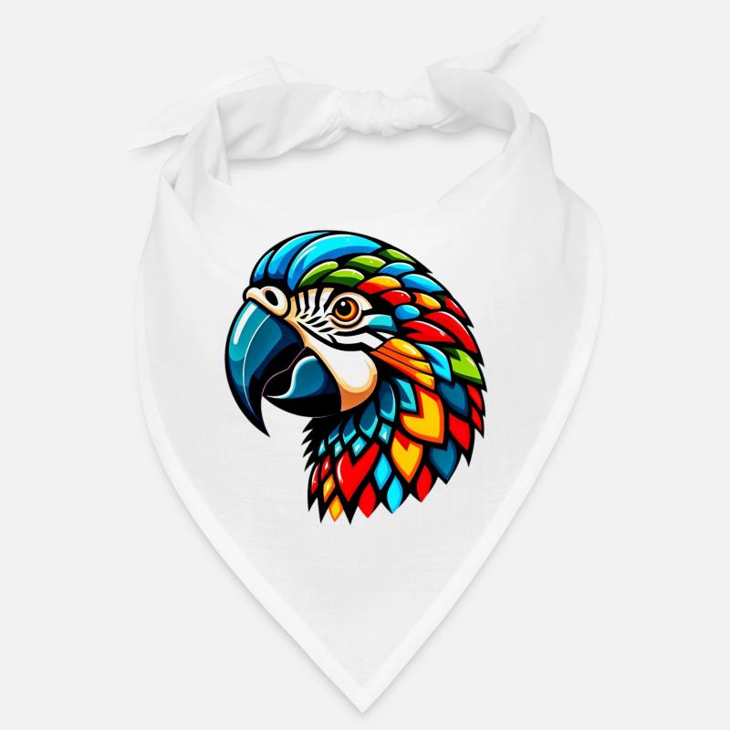 Harlequin Parrot Bandana