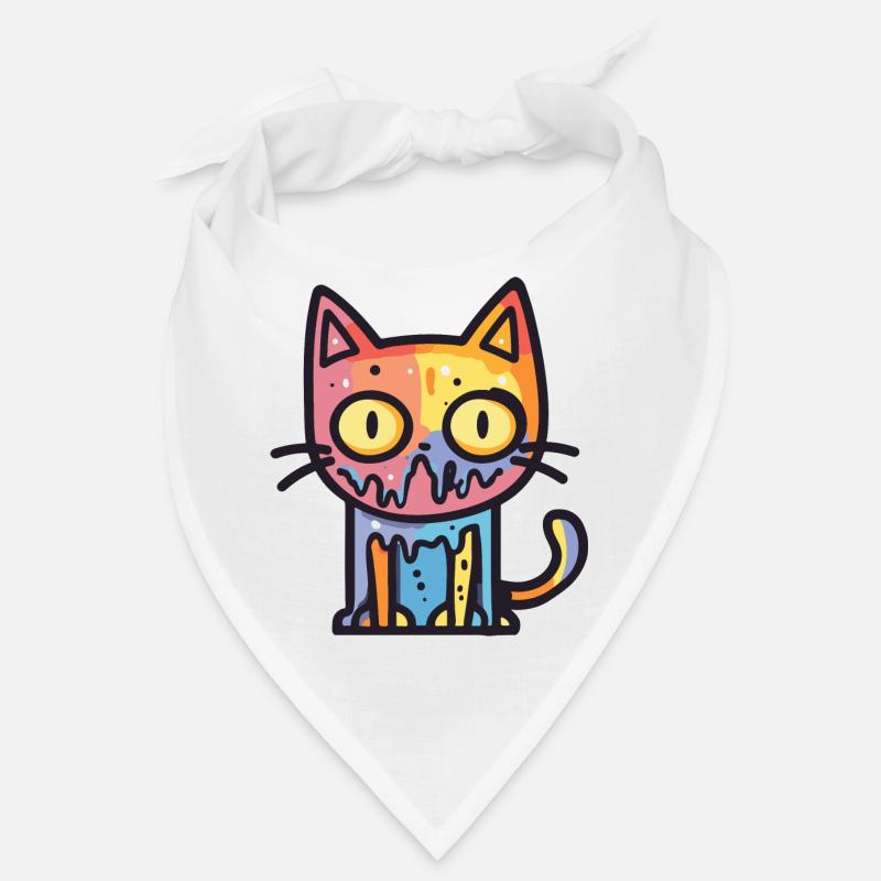 Chat Halloween Drôle Bandana