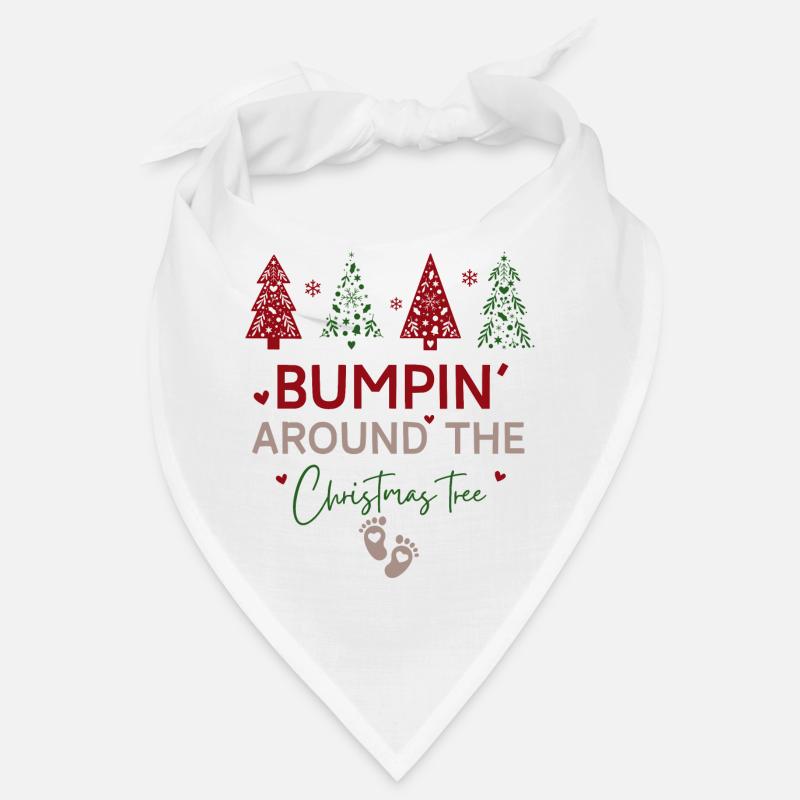 Annonce Grossesse Noël Bandana