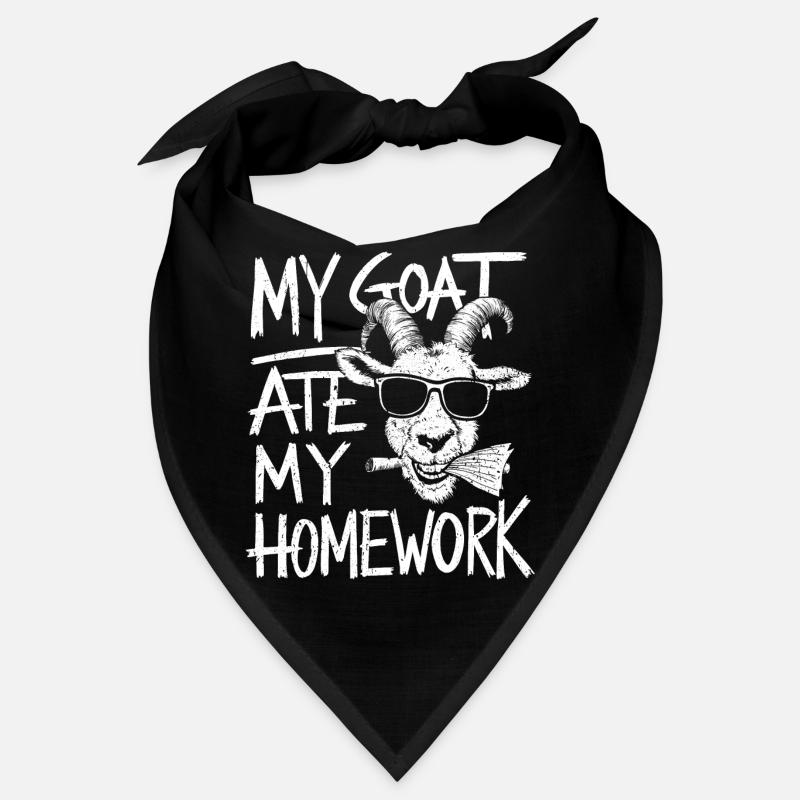 Ma chèvre a mangé mes devoirs Bandana