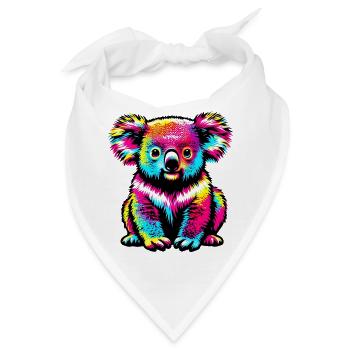 Koala - Bandana - Weiß - Vorne