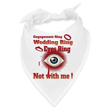 Single Leben - Bandana - Weiß - Vorne