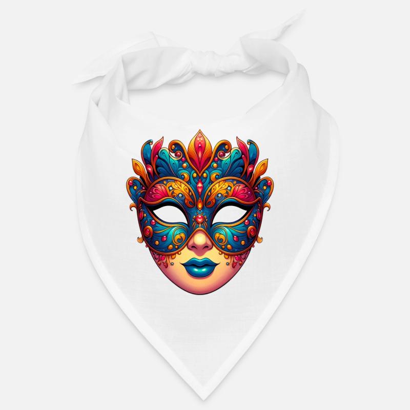 Venice Carnival Mask Bandana