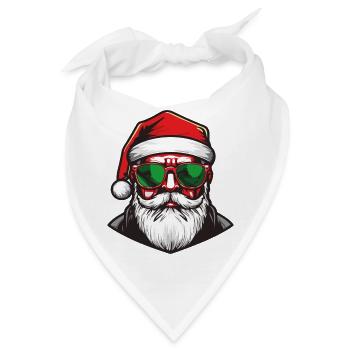 cool santa - Bandana - Weiß - Vorne