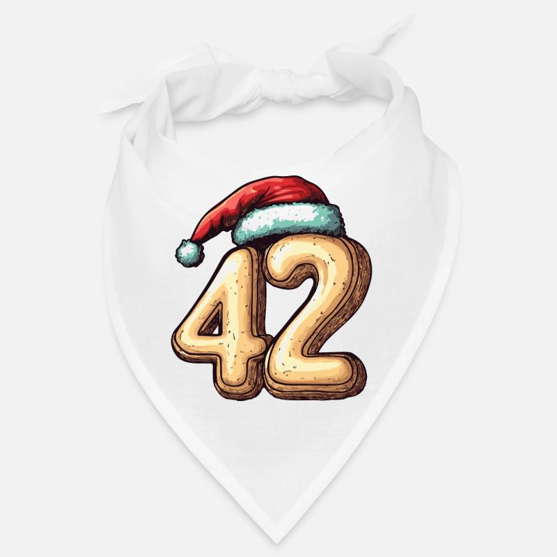 Biscuit de Noël 42 chiffres Bandana