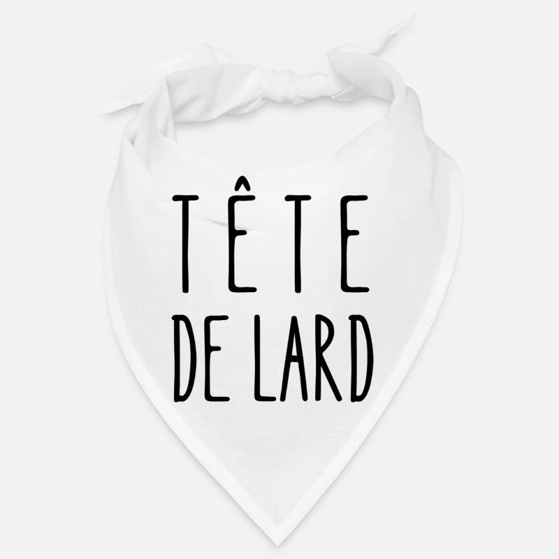 tête de lard Bandana