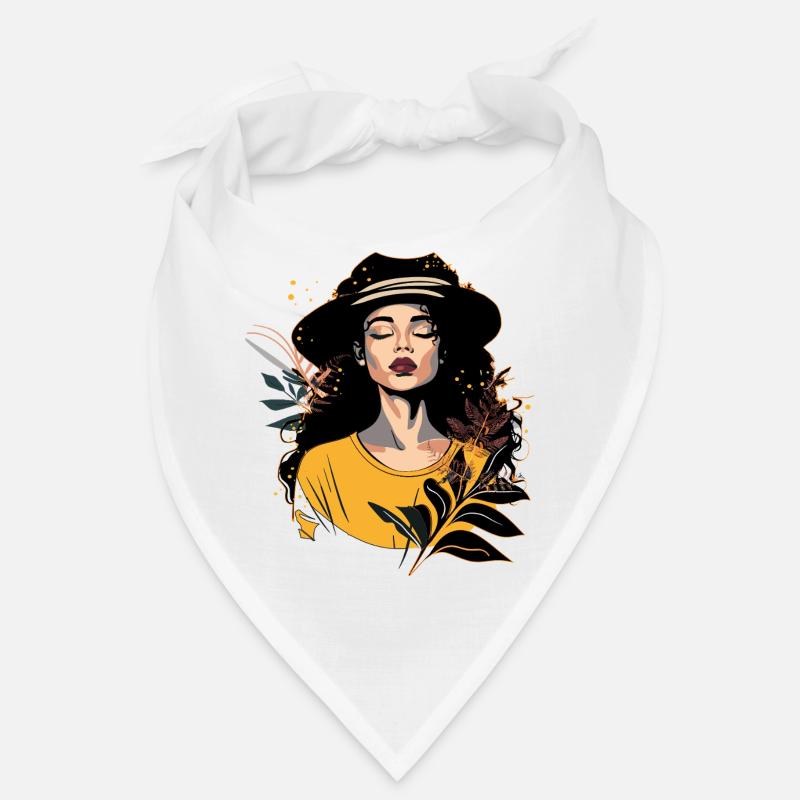 Frauengesicht Bandana
