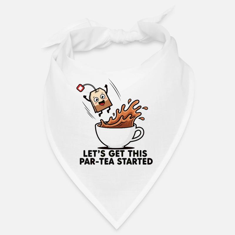 Éclaboussure de thé Bandana