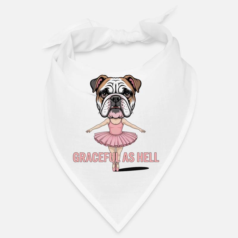 Ballerine bouledogue : gracieuse comme l’enfer Bandana