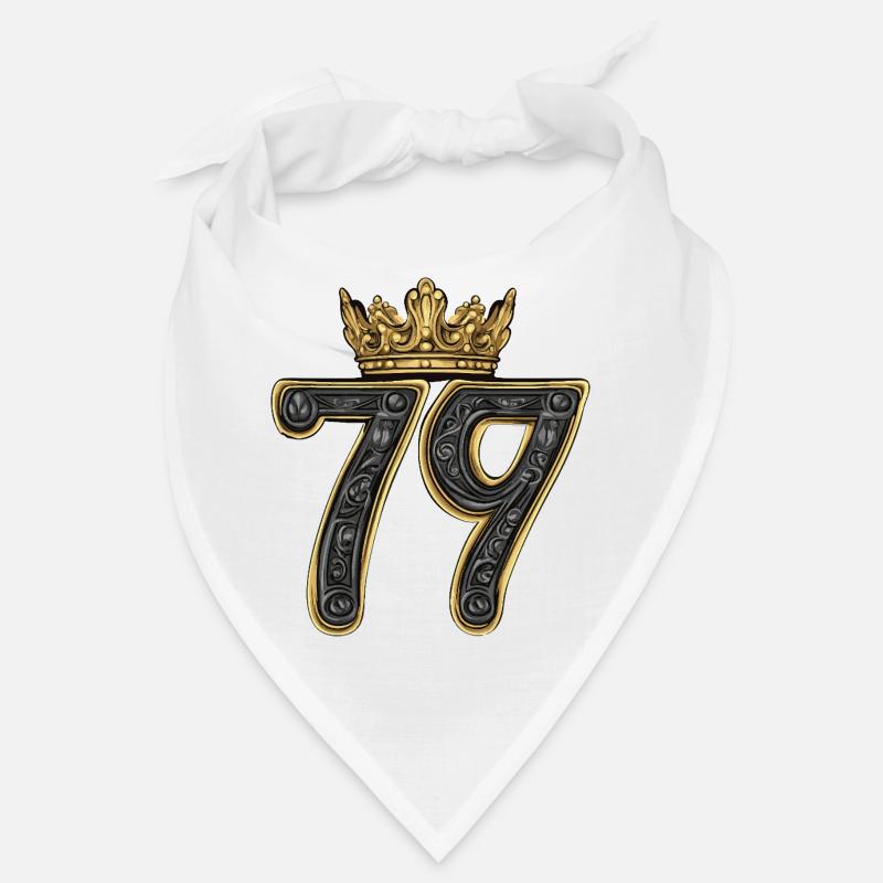 79 Nombre Couronne Bandana
