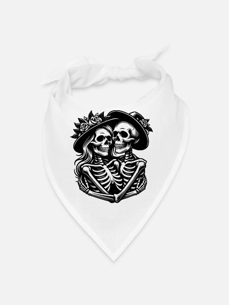 Couple of horror - Bandana - white