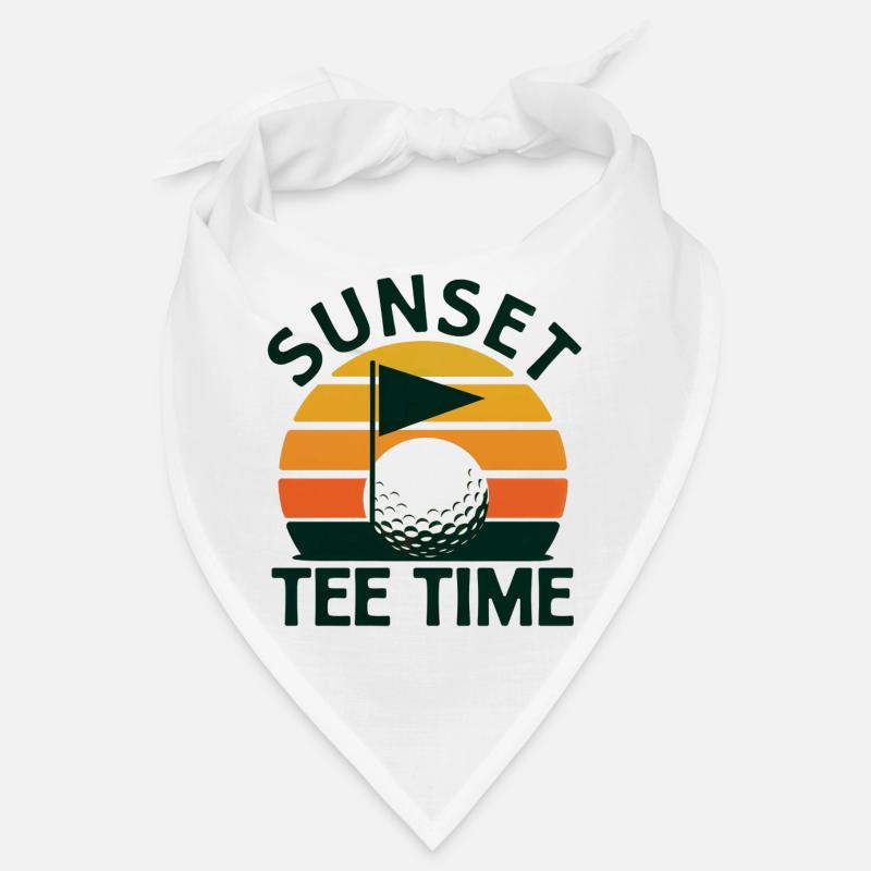 Golf Golfen Retro Bandana