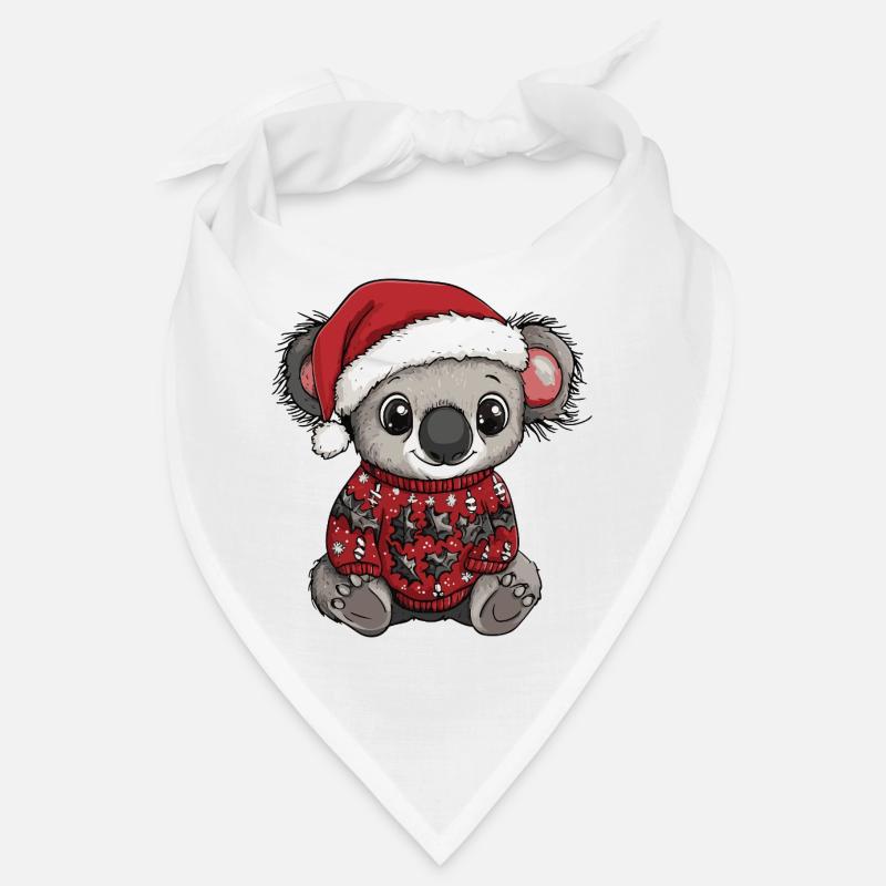 Koala Christmas Bandana