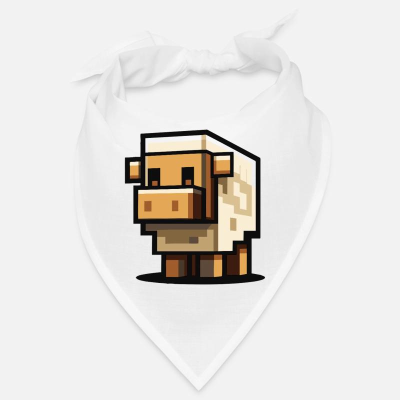Block Sheep – Sweet Pixel Sheep Bandana