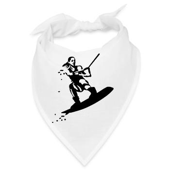 Wakeboarding - Bandana - Weiß - Vorne